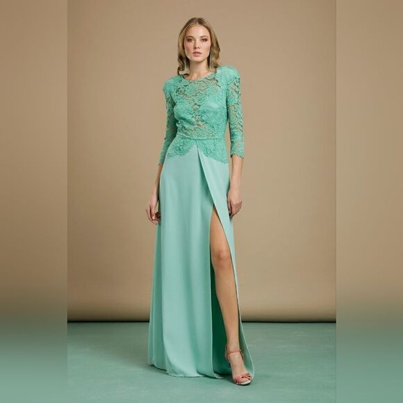 Elisabetta Franchi gown maxi dress 4 S - Picture 1 of 7